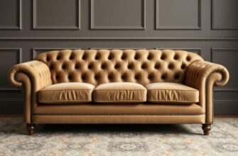 Классические диваны с каретной стяжкой