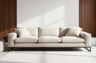 Минимализм в диванах прямые линии и никакого лишнего