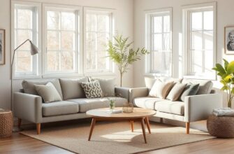 Диваны в скандинавском стиле светлые и уютные