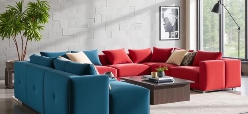 Модульные диваны трансформеры для современных интерьеров