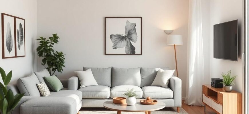 Маленькая гостиная какой диван не съест пространство